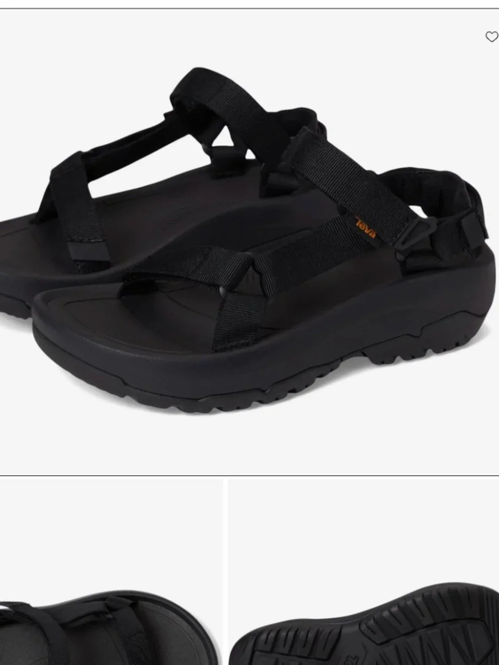 TEVA Women's Hurricane XLT2 Ampsole Sandal Black SZ 11 - Picture 1 of 6